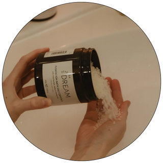 Dead Sea Dream Bath Salt Crystals for Eczema prone skin