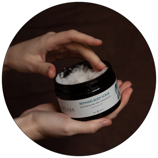 Dead Sea Dream Refining Body Scrub for eczema prone skin