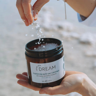 Dead Sea Dream Bath Salt Crystals for eczema