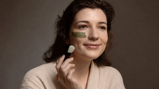 Woman with glowing skin after using Dead Sea Dream skincare