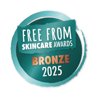 Free From Skincare Awards Bronze 2025
