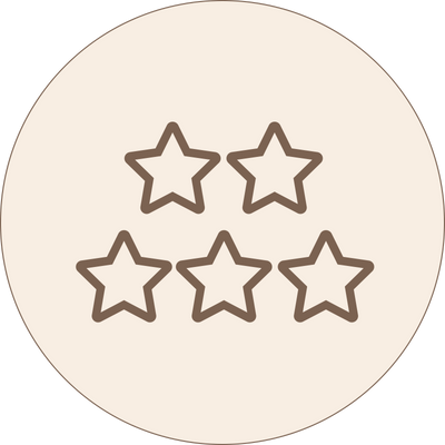 5 star reviews